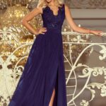 Langes Kleid model 123050 Numoco