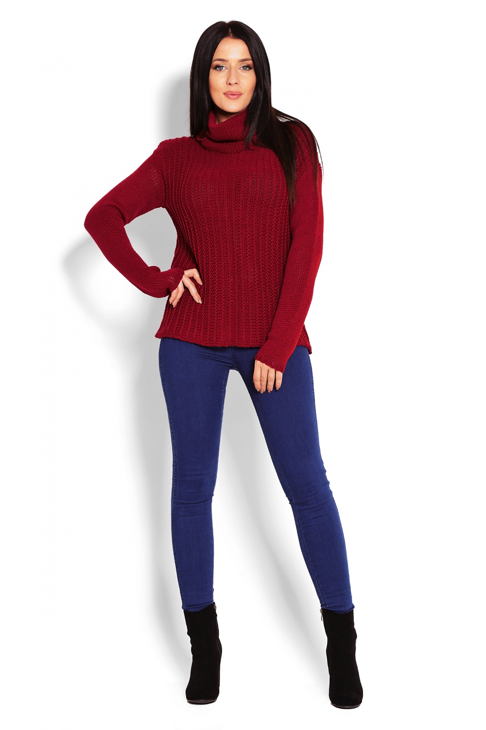 Rollkragenpullover model 123409 PeeKaBoo - Afbeelding 2