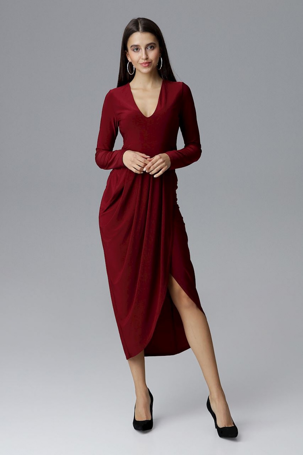 Langes Kleid model 126215 Figl - Afbeelding 2