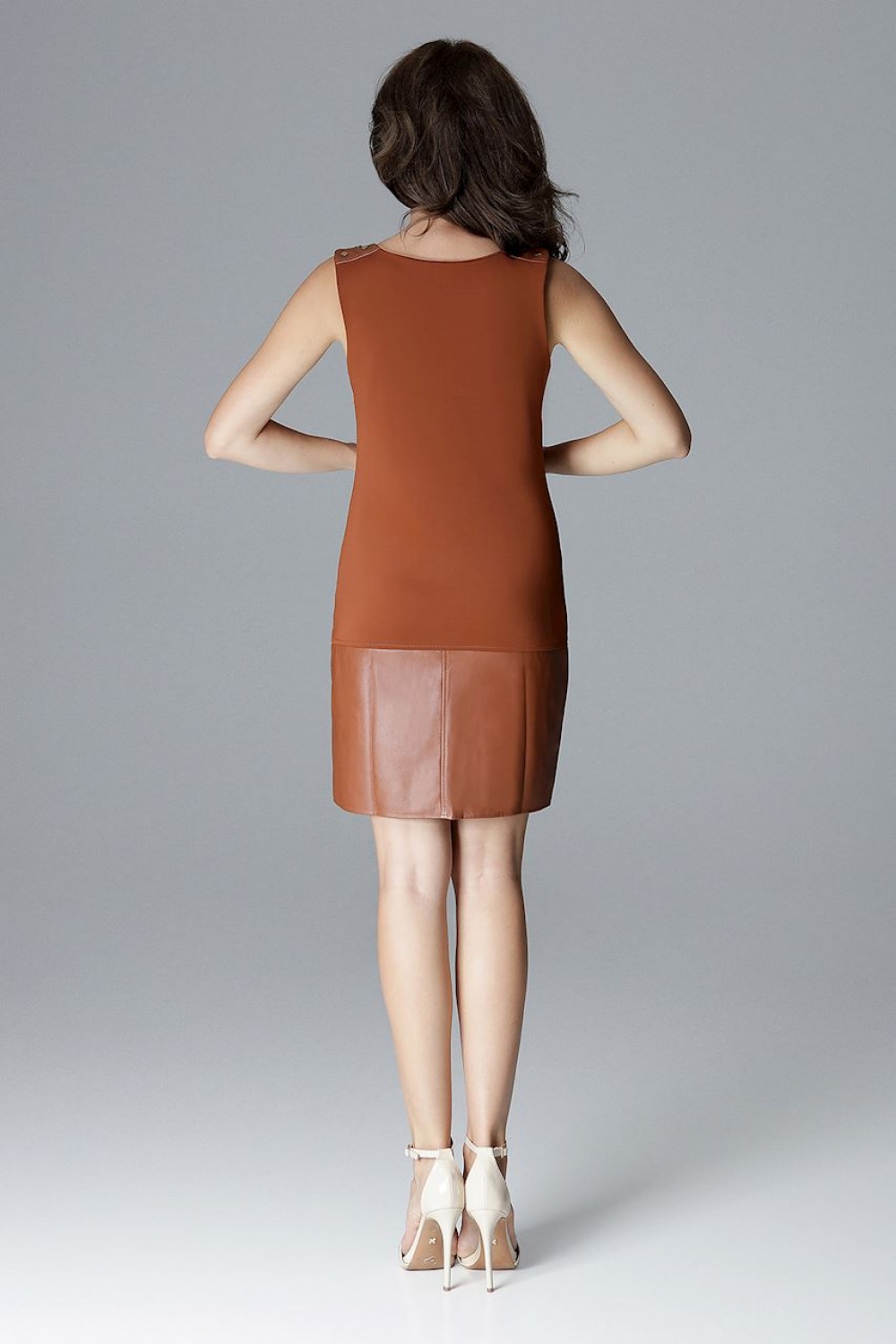 Kurzes Kleid model 128514 Lenitif - Afbeelding 2