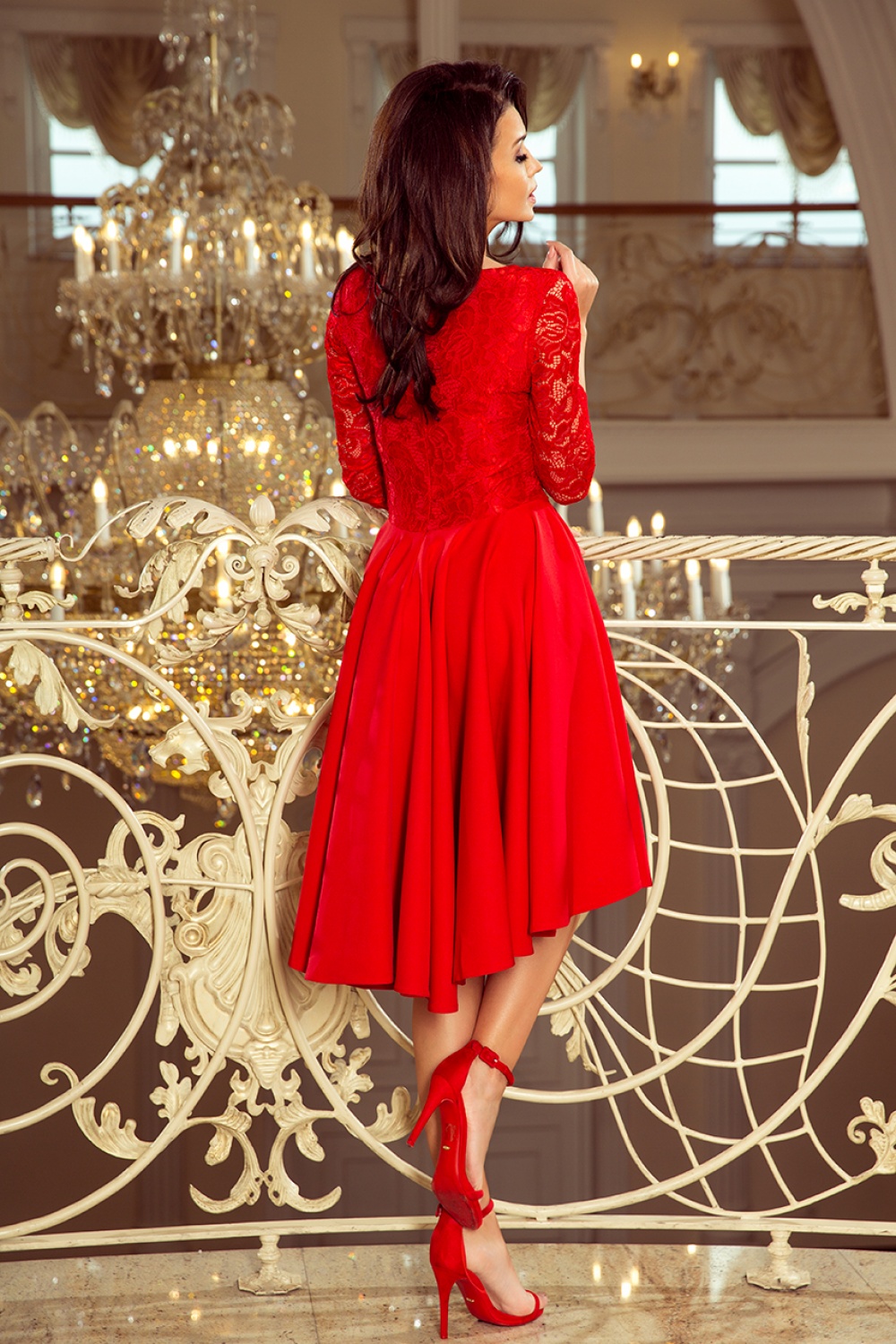 Abendkleid model 128947 Numoco - Afbeelding 3
