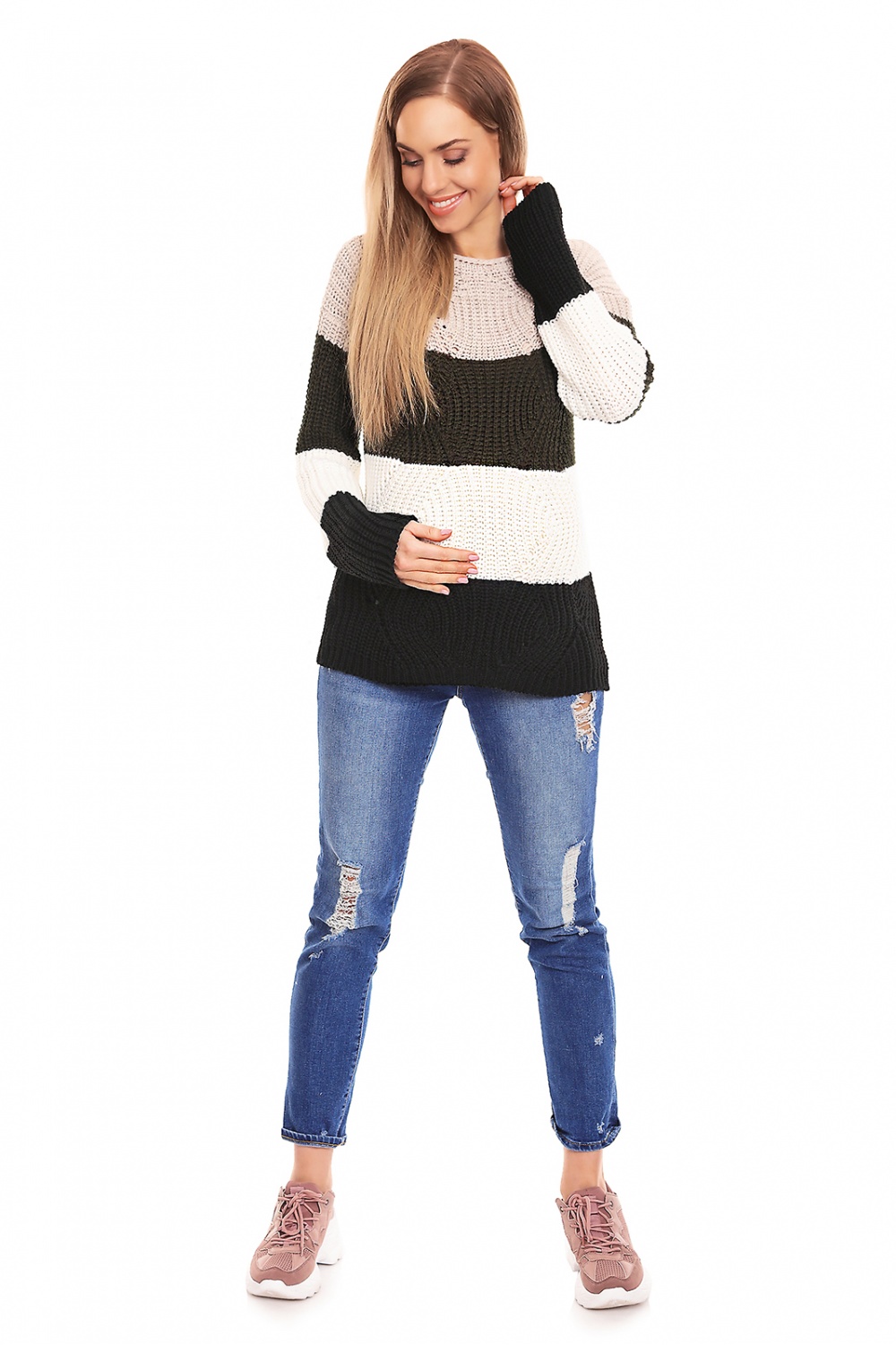 Schwangerschaft Pullover model 132018 PeeKaBoo - Afbeelding 2