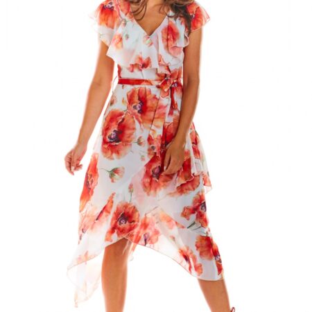 Cocktailkleid model 133673 awama