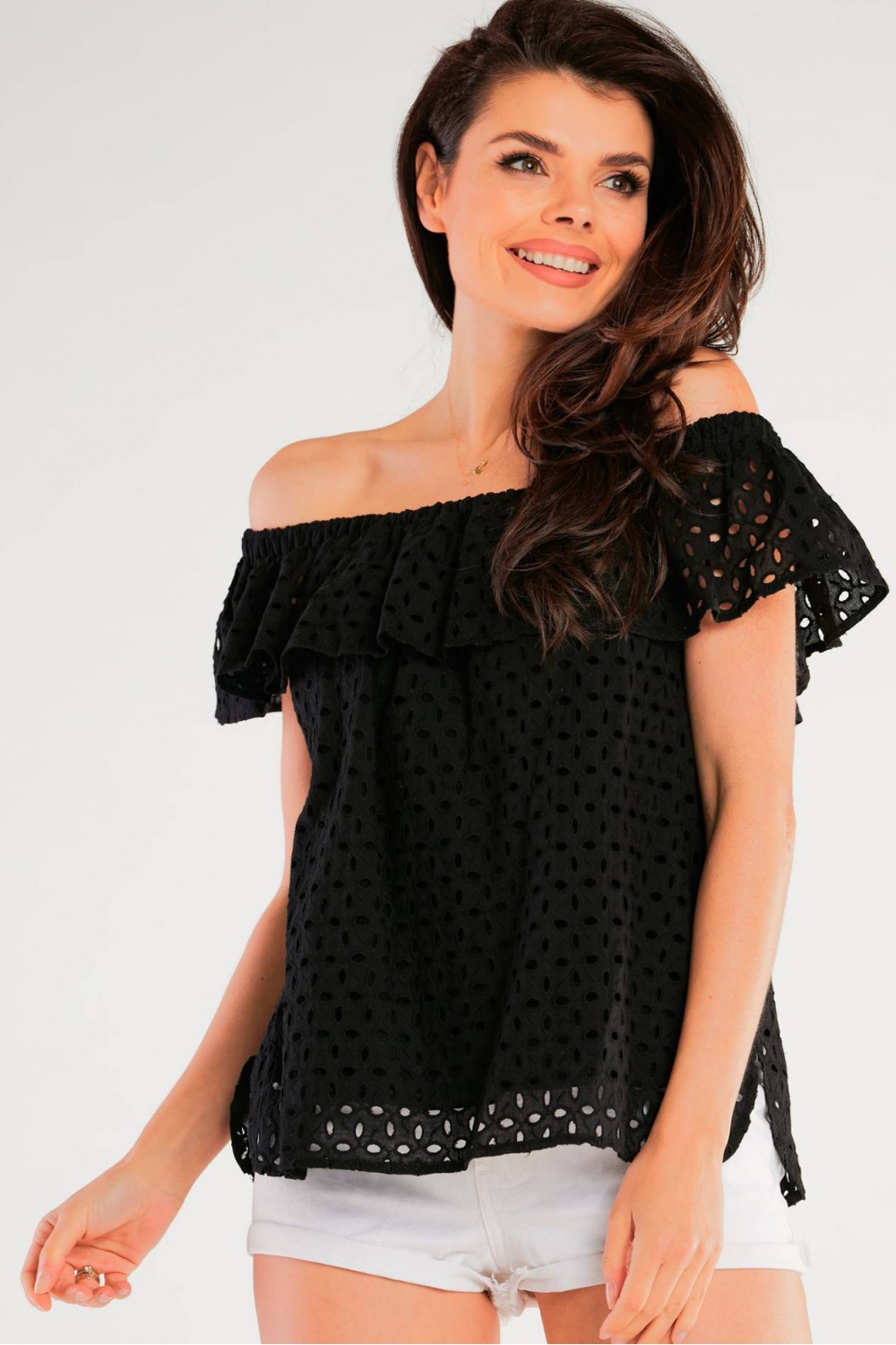 Bluse model 166802 awama - Afbeelding 4