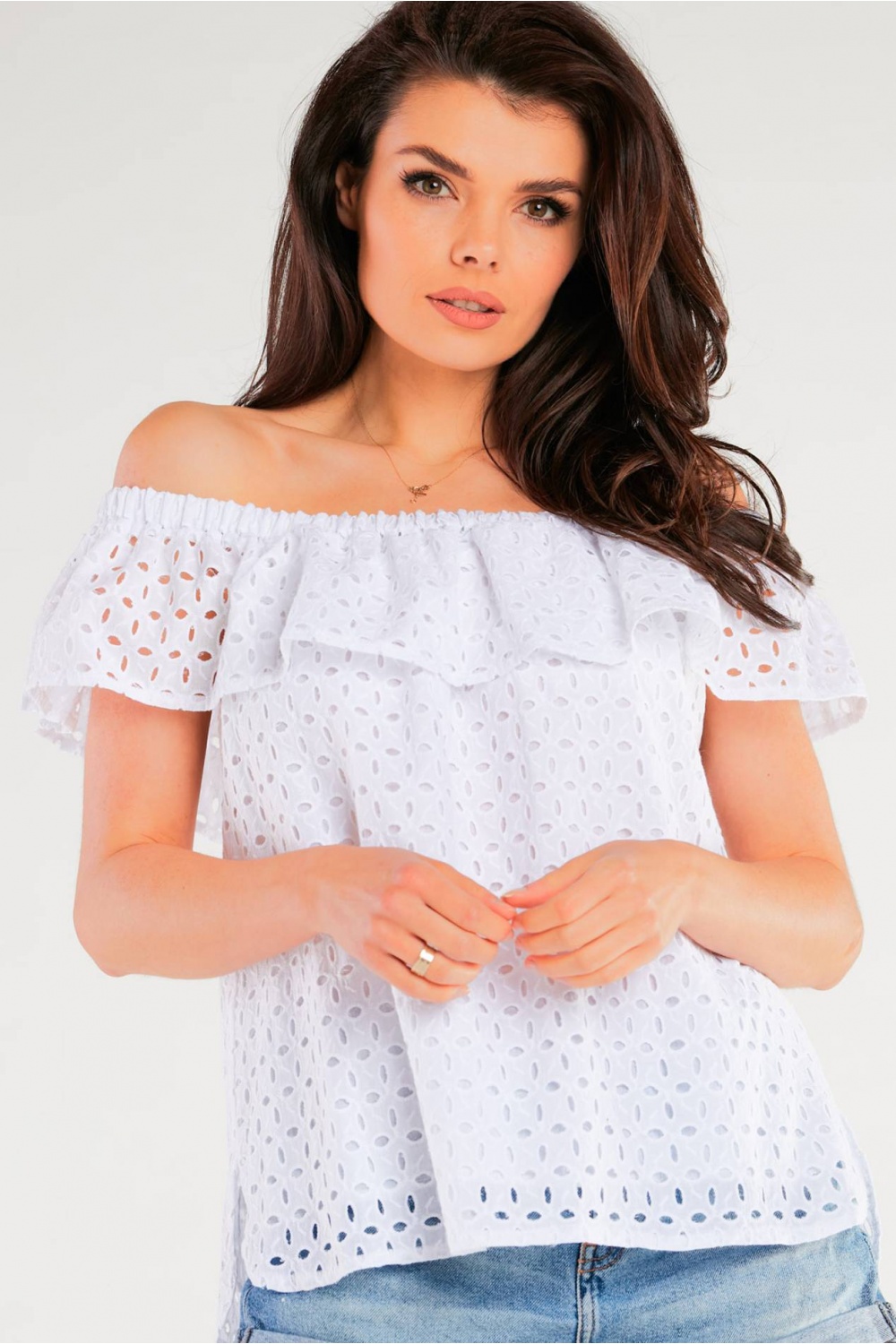 Bluse model 166803 awama - Afbeelding 4