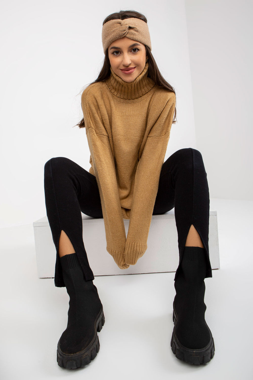 Rollkragenpullover model 171273 Rue Paris - Afbeelding 2