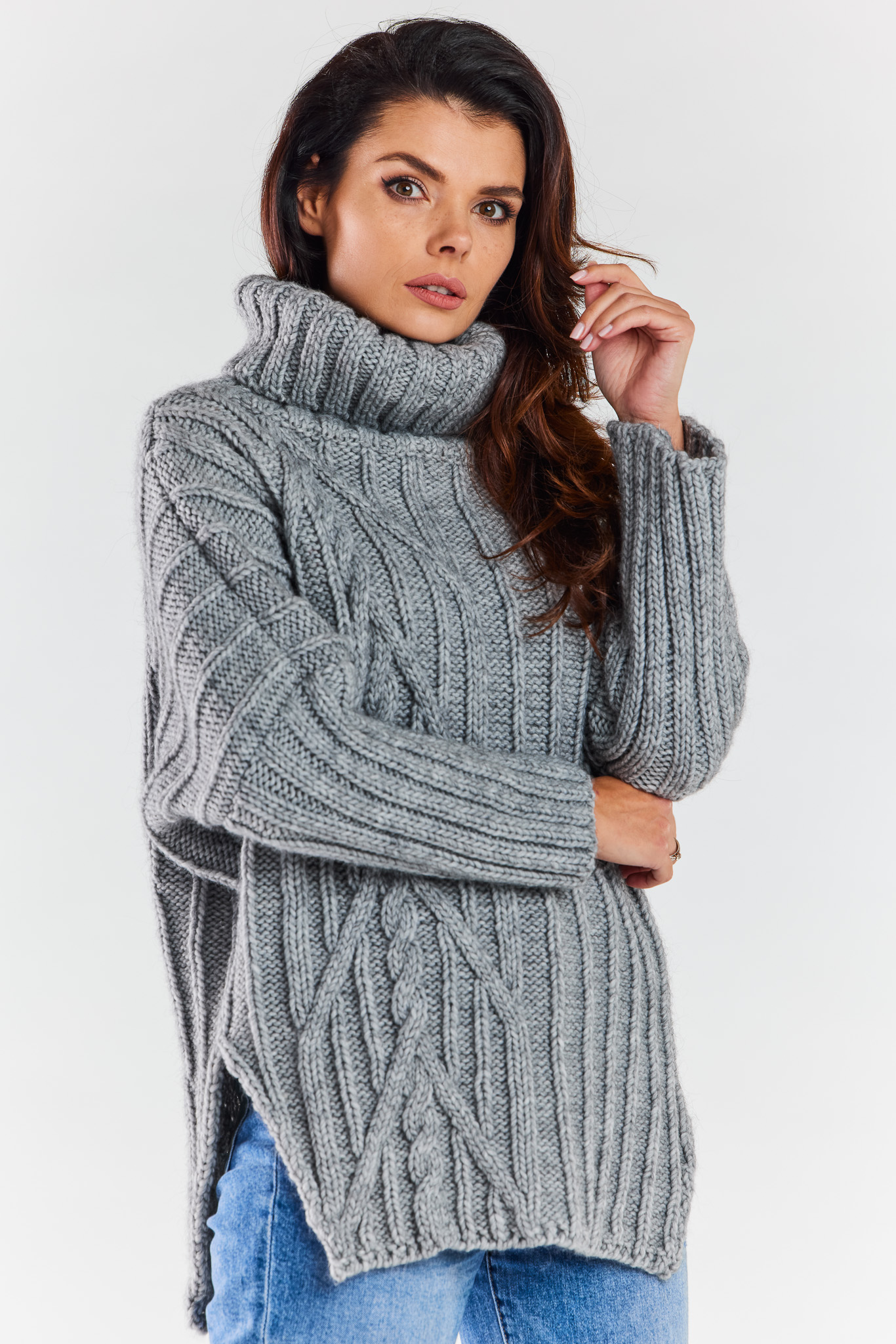 Rollkragenpullover model 173936 awama - Afbeelding 2