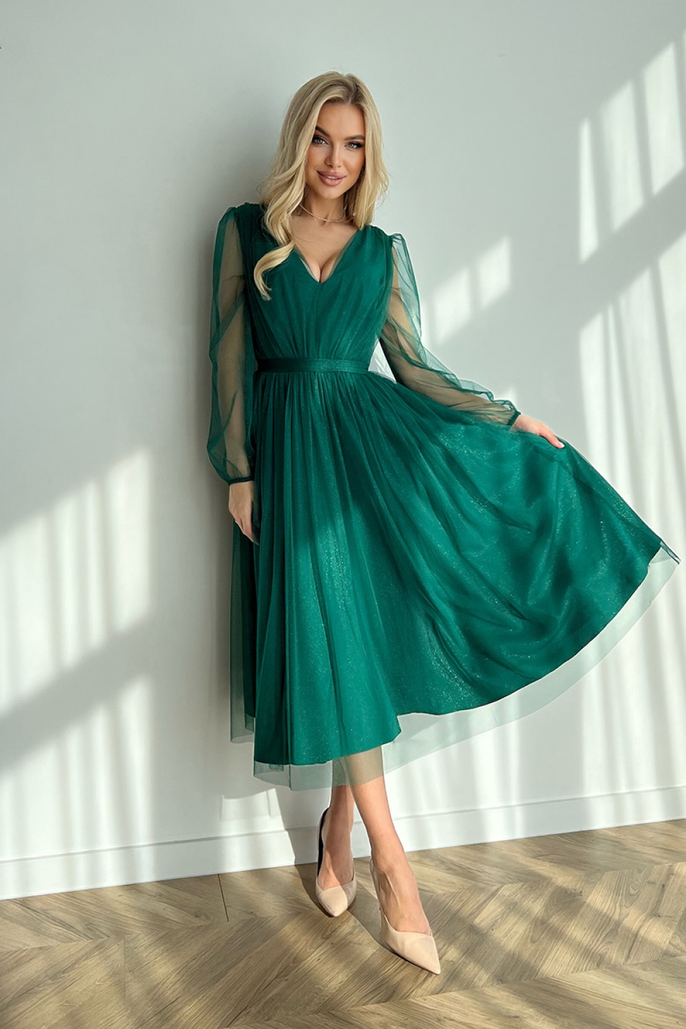 Abendkleid model 174037 Bicotone - Afbeelding 2