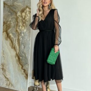 Abendkleid model 174038 Bicotone