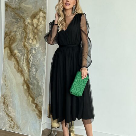 Abendkleid model 174038 Bicotone