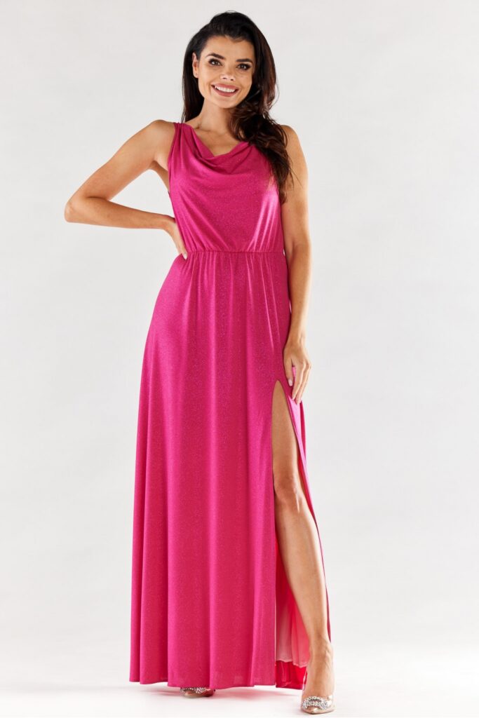 Langes Kleid model 174348 awama