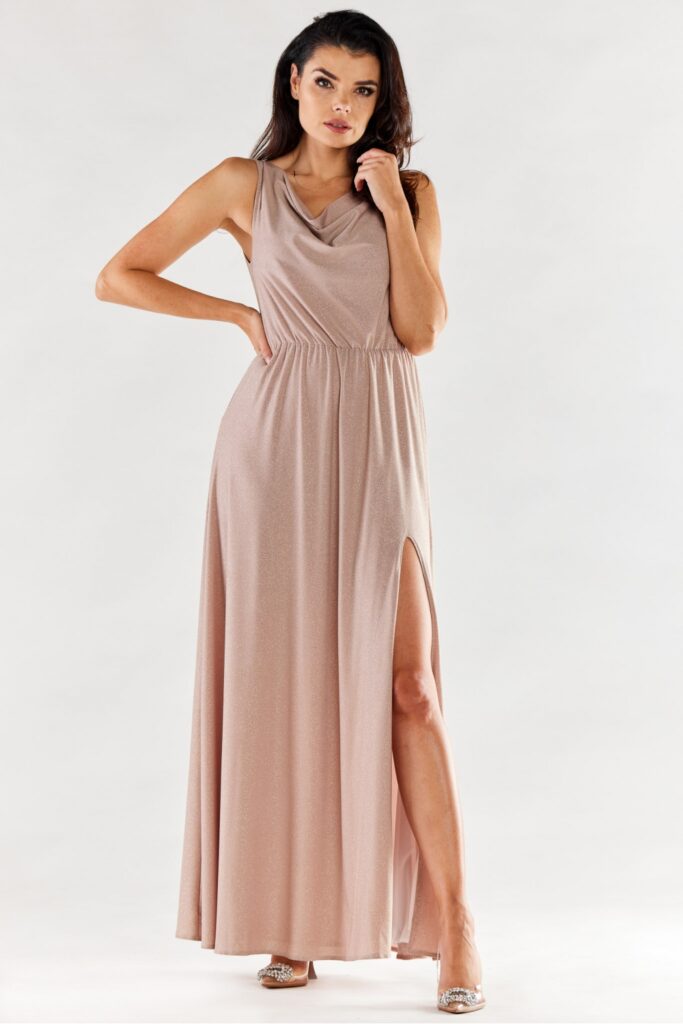 Langes Kleid model 174372 awama