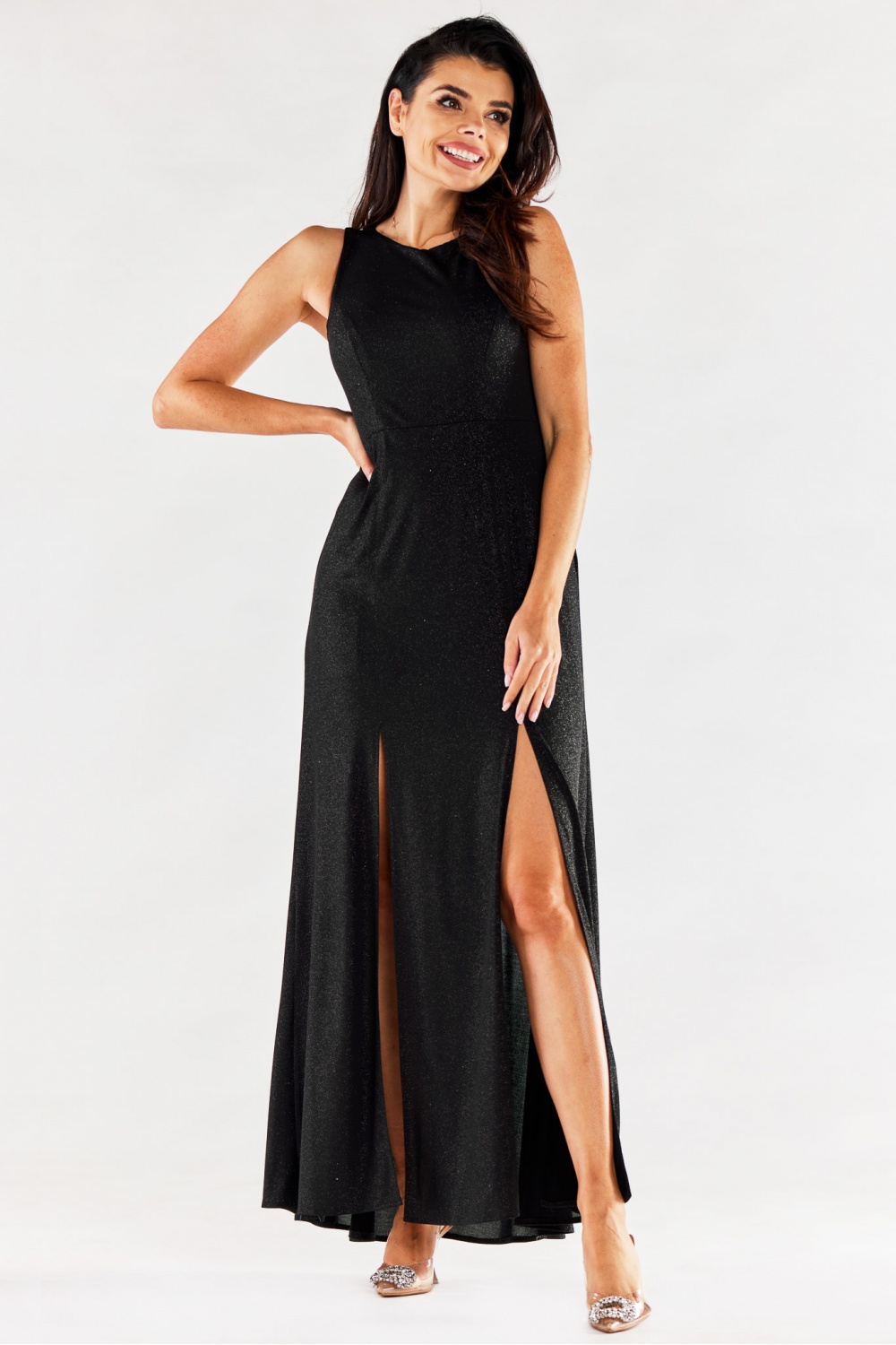 Langes Kleid model 174385 awama