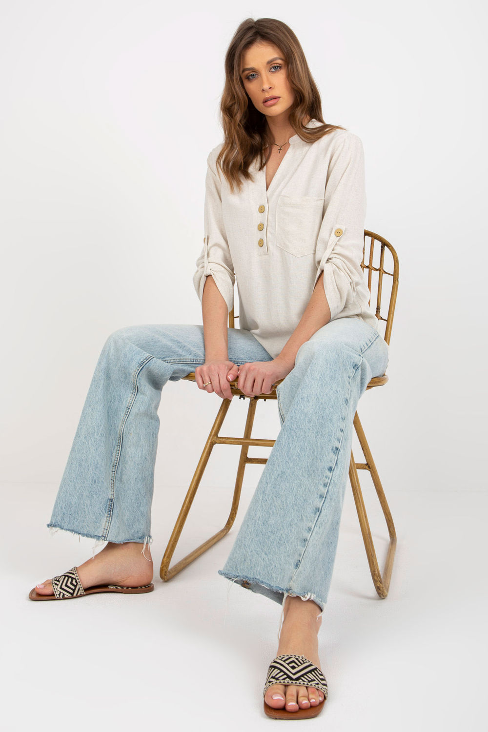 Bluse model 179031 Rue Paris - Afbeelding 2