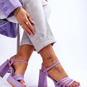 Sandalen mit Absatz model 179119 Step in style