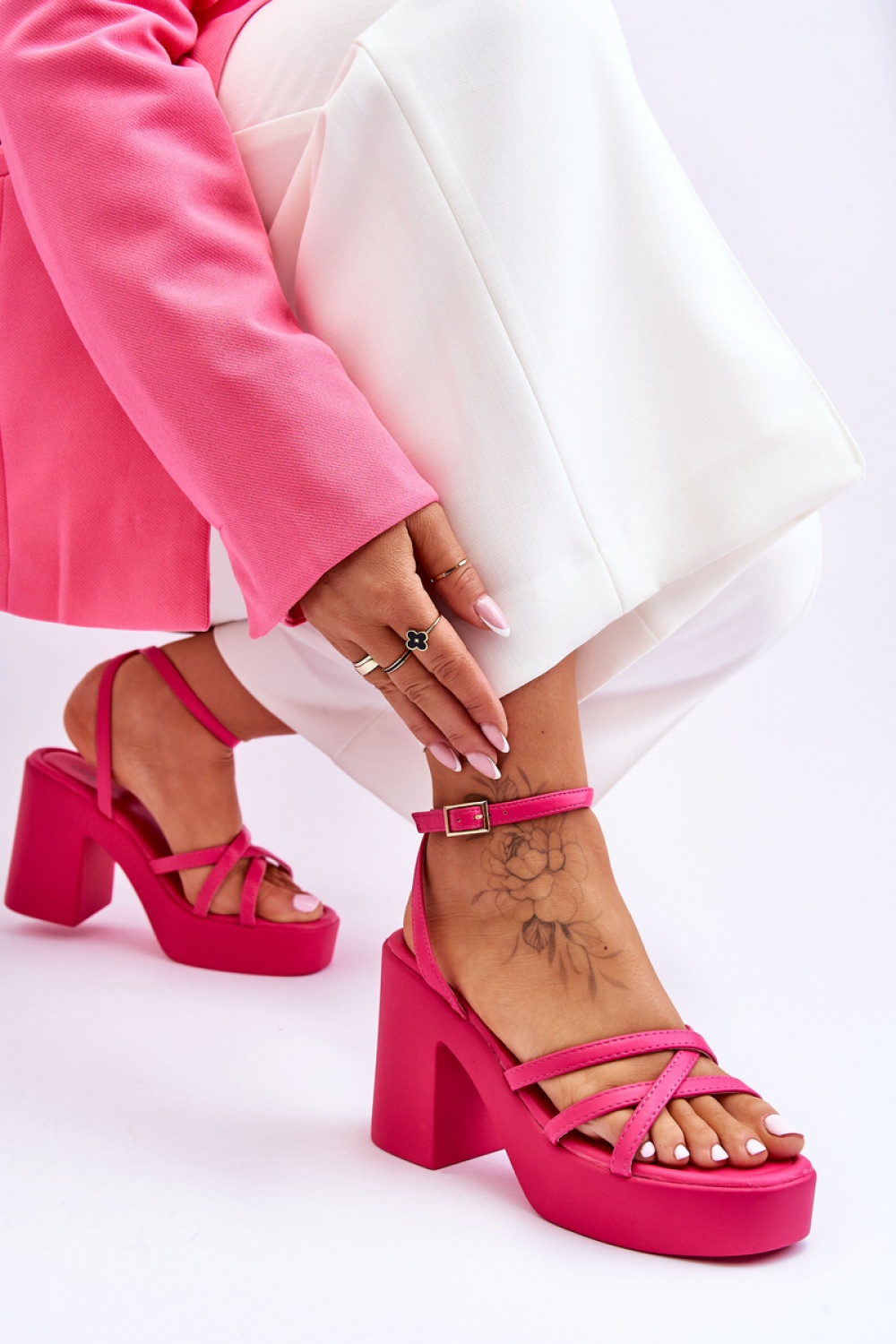 Sandalen mit Absatz model 180544 Step in style - Afbeelding 2