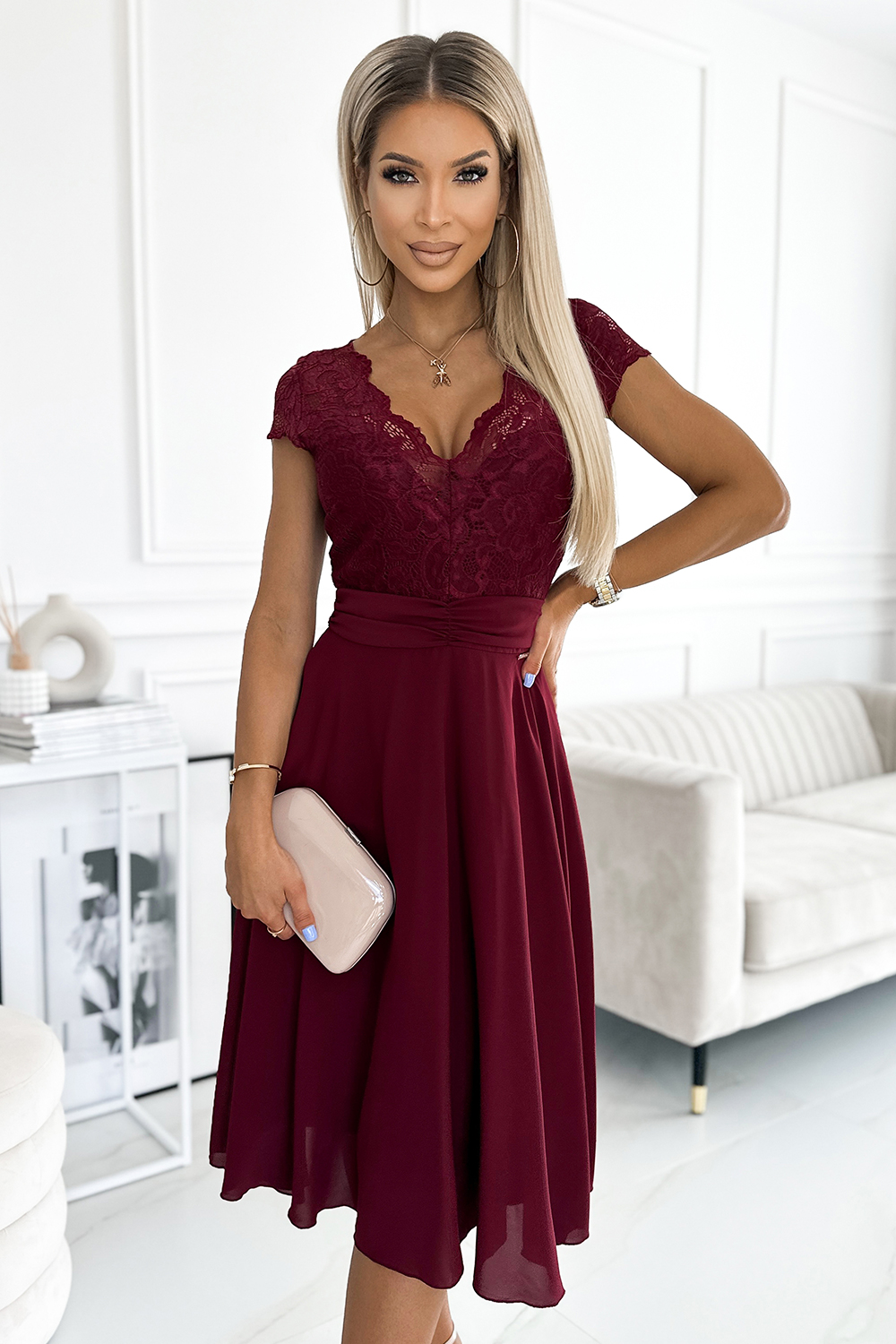 Abendkleid model 181127 Numoco