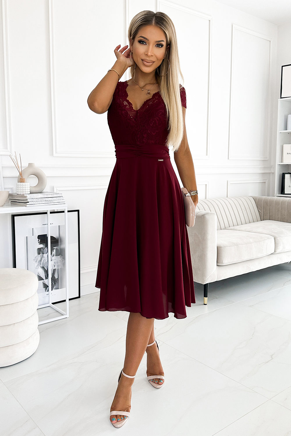 Abendkleid model 181127 Numoco - Afbeelding 2