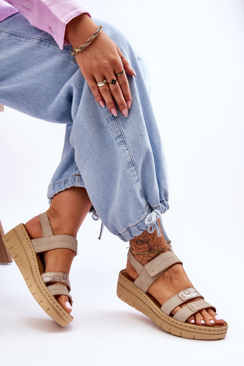 Keilabsatz Sandalen model 181422 Step in style - Afbeelding 3