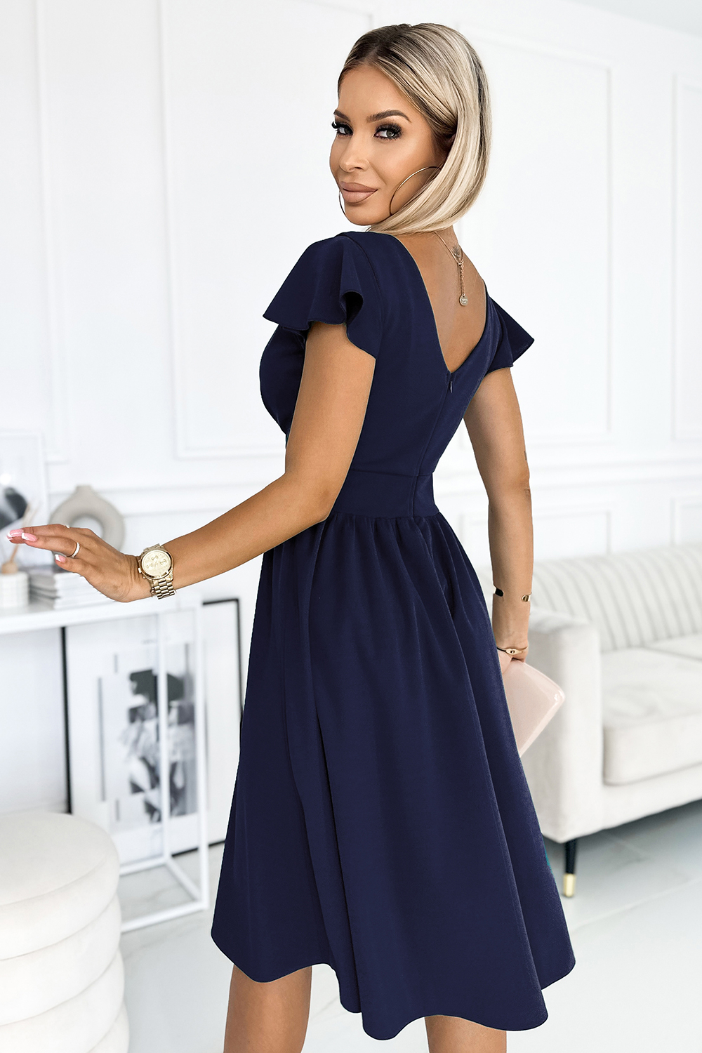 Abendkleid model 182533 Numoco - Afbeelding 3