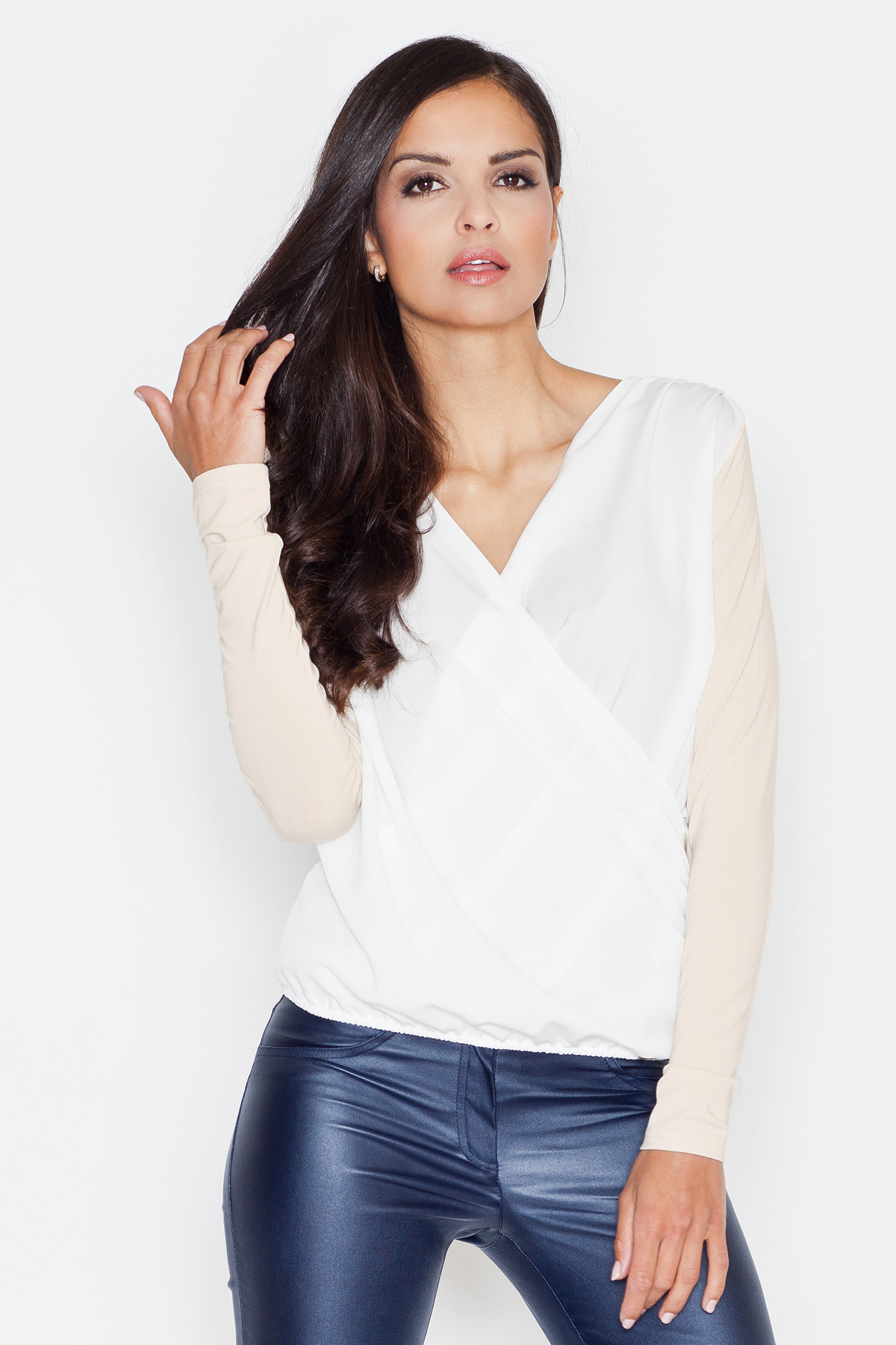 Bluse model 43830 Figl