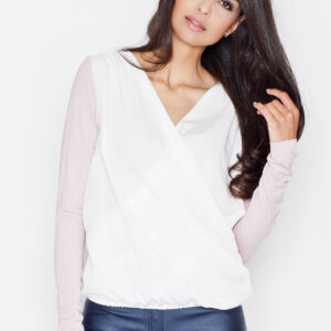 Bluse model 43828 Figl