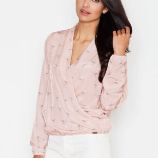 Bluse model 43837 Figl