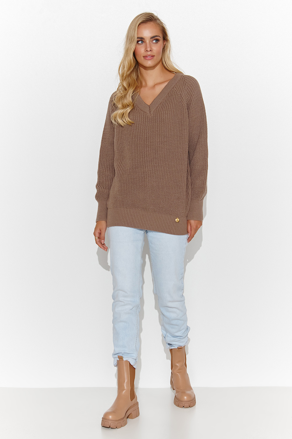 Pullover model 184785 Makadamia - Afbeelding 2