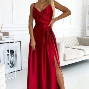 Langes Kleid model 186315 Numoco