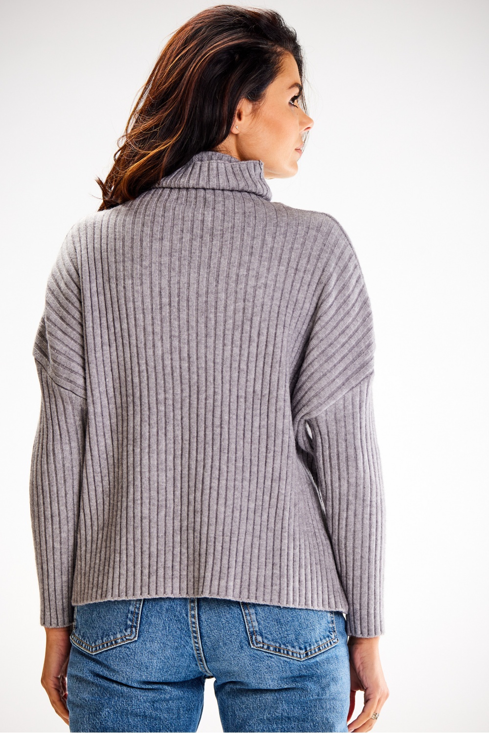 Rollkragenpullover model 187122 awama - Afbeelding 2