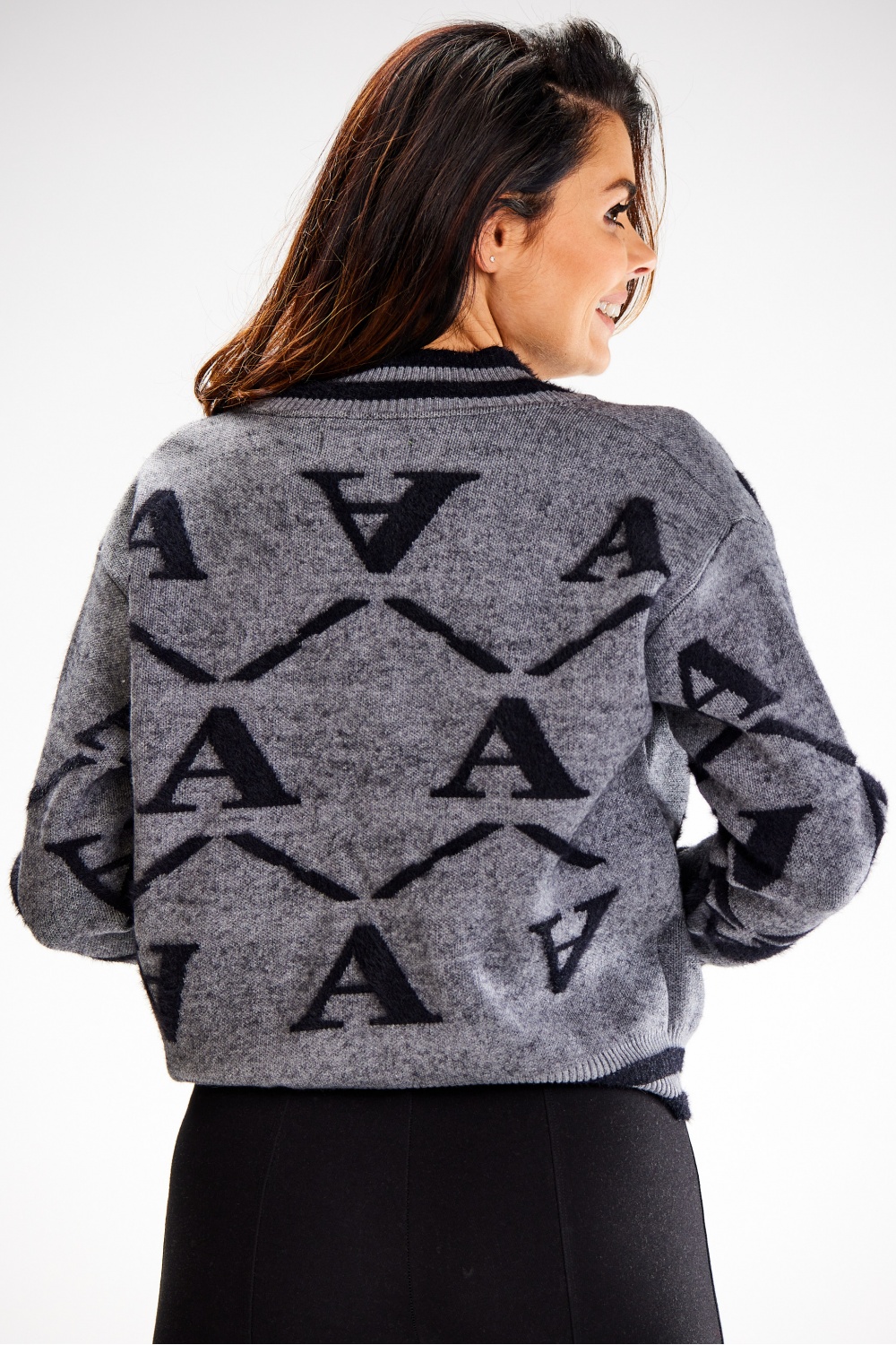 Cardigan model 187124 awama - Afbeelding 3